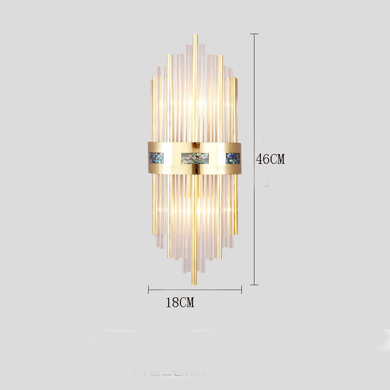 Kristy Crystal Wall Lamp Bedside Lamp, ∅18CM