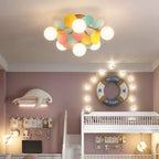 Aria Modern Bubble Cluster Ceiling Light, Colorful