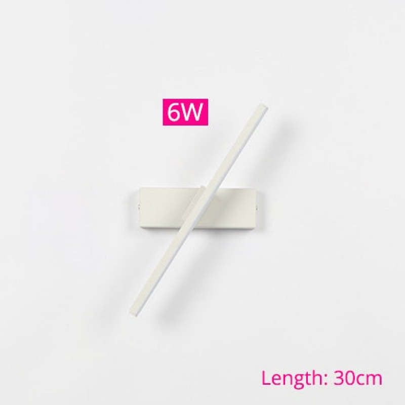 Struve Rotatable Wall Lamp for Bedroom, Black/White