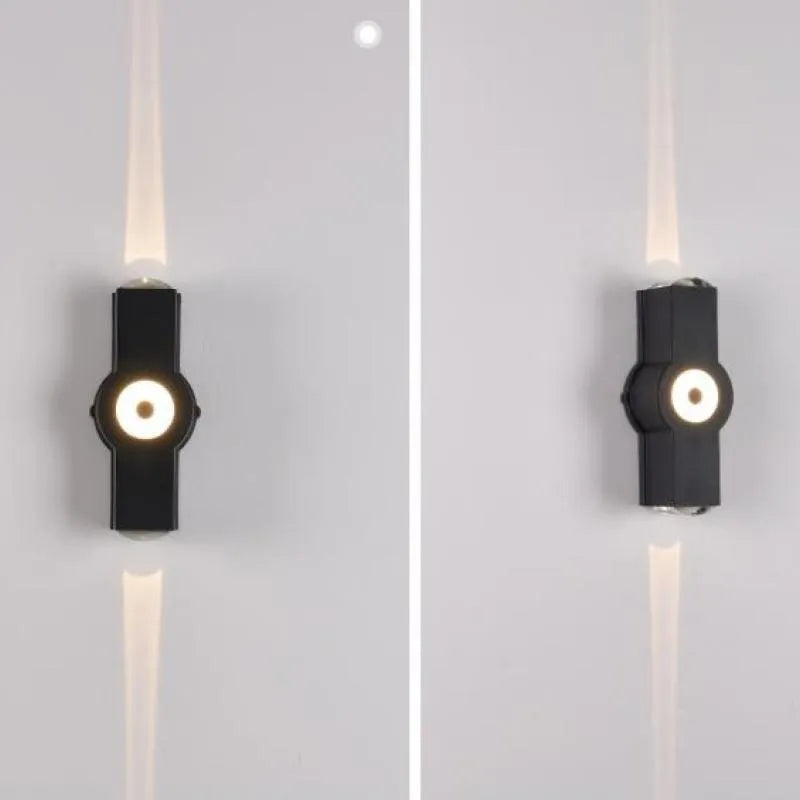 Ovelo Modern Waterproof Minimalist Cross Outdoor Wall Light Garden/Corridor