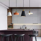 Aria Art Deco Minimalist Monochrome Pendant Light
