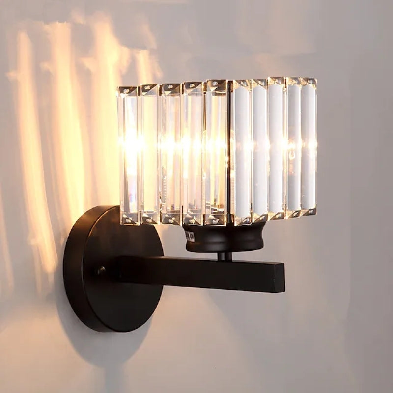 Arisha Modern LED Crystal Wall Lamp Square, Round