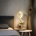 Kristy Pendant Light Spherical Modern, Metal, Black/Gold, Kitchen