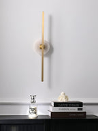 Elmarir Linear Alabaster Wall Light