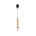 Lyra Modern Alabaster Pendant Light Staircase