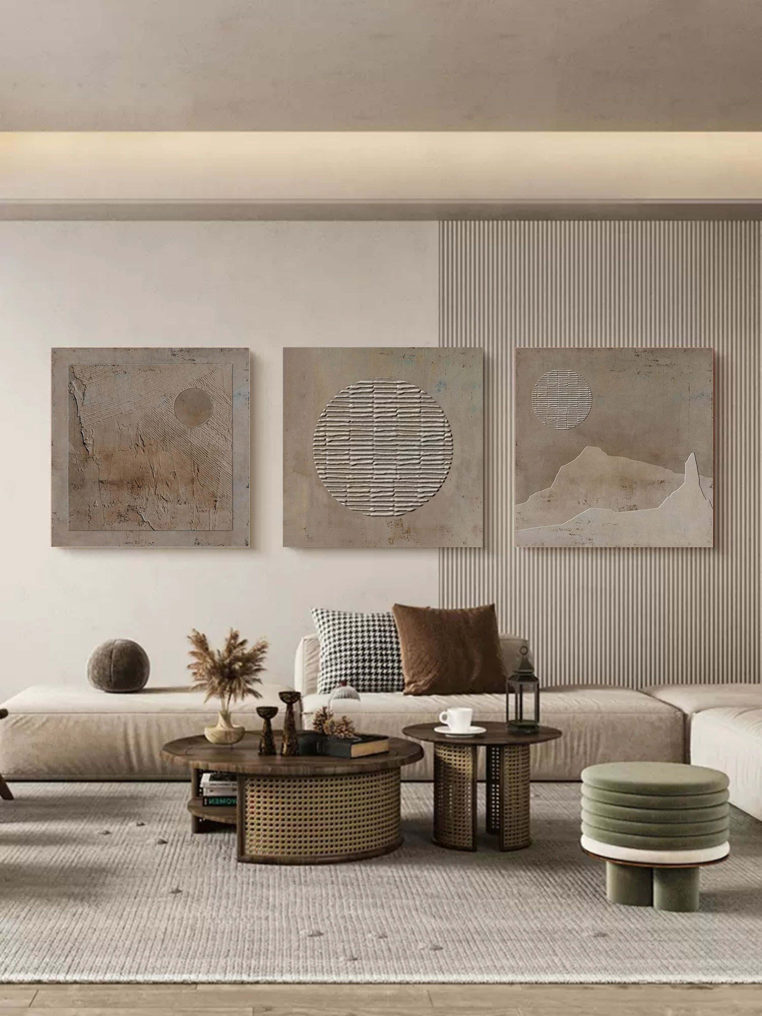 Wall Art Abstract Contemporary Serene