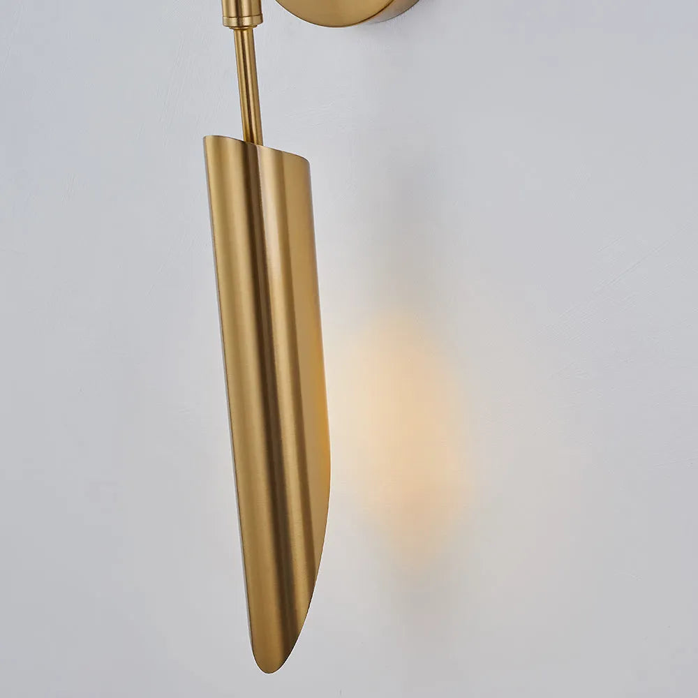 Phira Luxury Double-head Golden Scabbard Wall Lamp