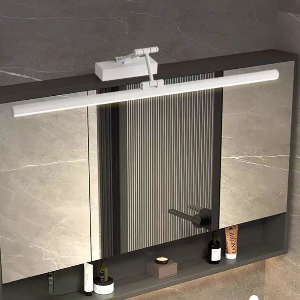 Volo Modern Linear Mirror Front Vanity Metal LED Wall Lamp