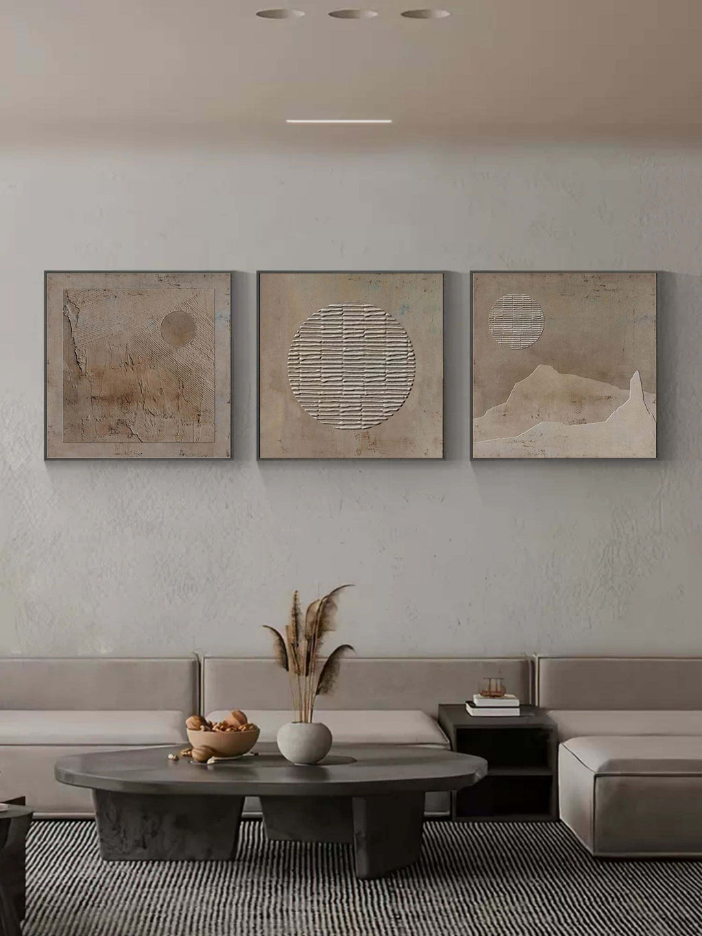 Wall Art Abstract Contemporary Serene