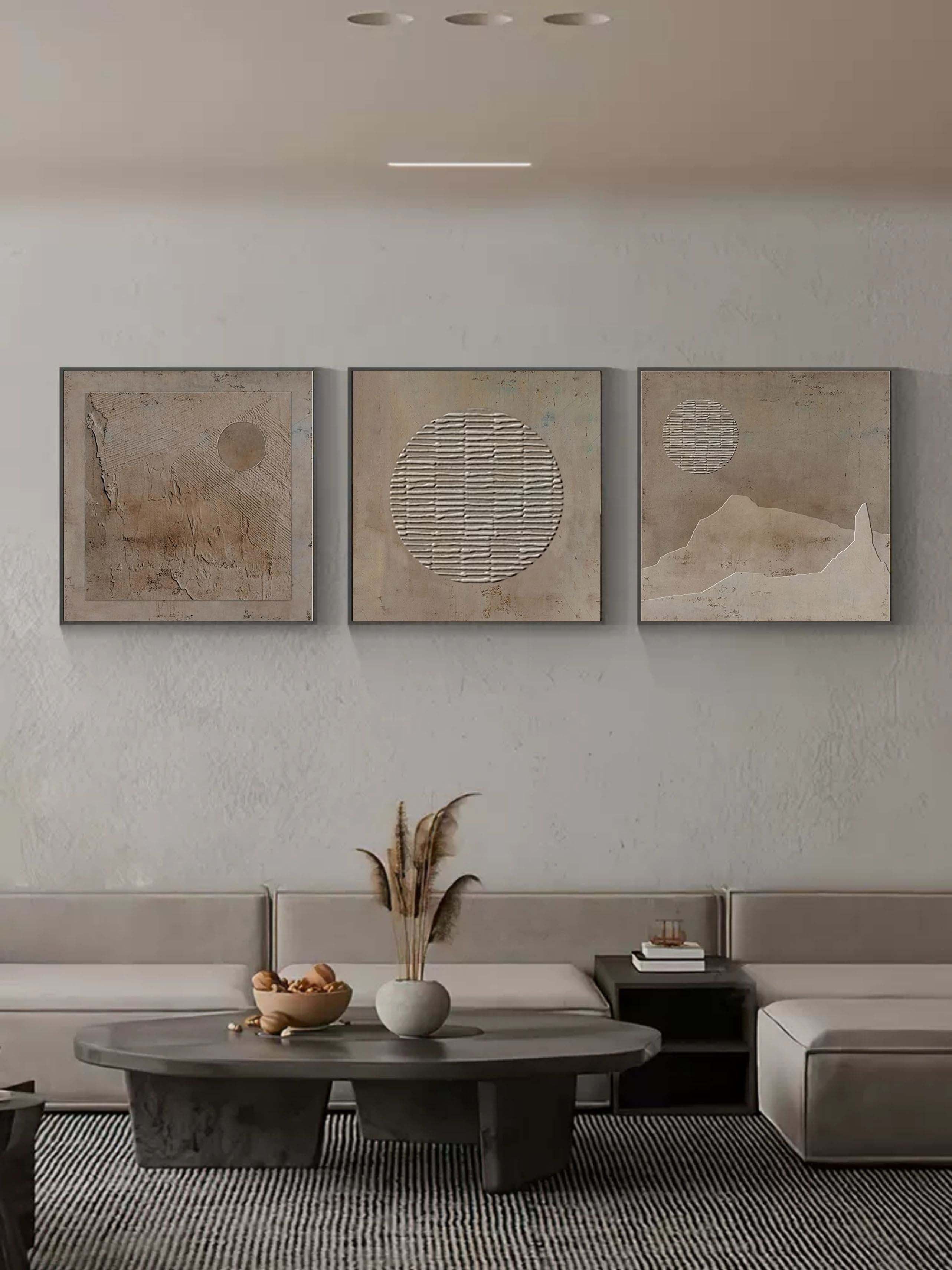 Wall Art Abstract Contemporary Serene