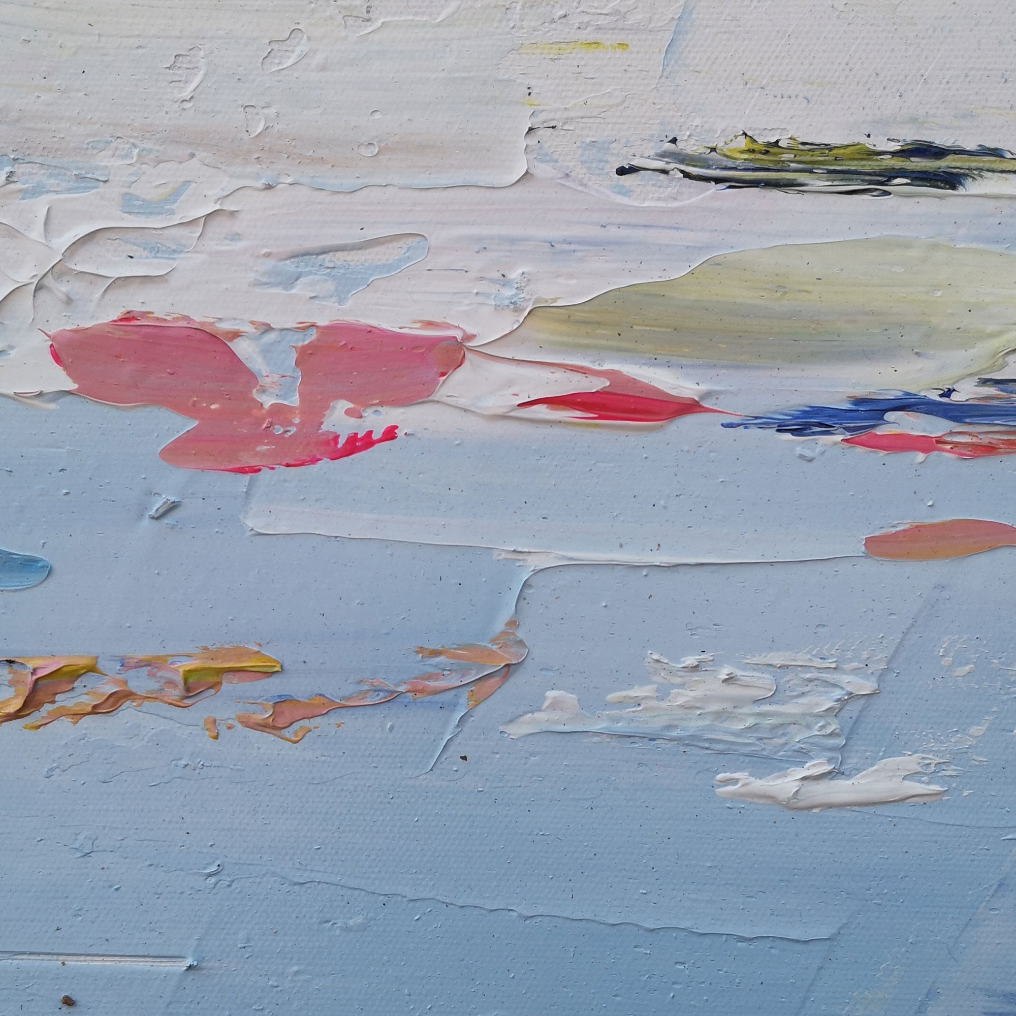 Vibrant Horizon Abstract Oil Painting
