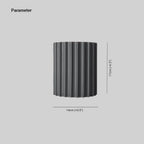 Cora Semi-cylindrical Resin Wall Lamp