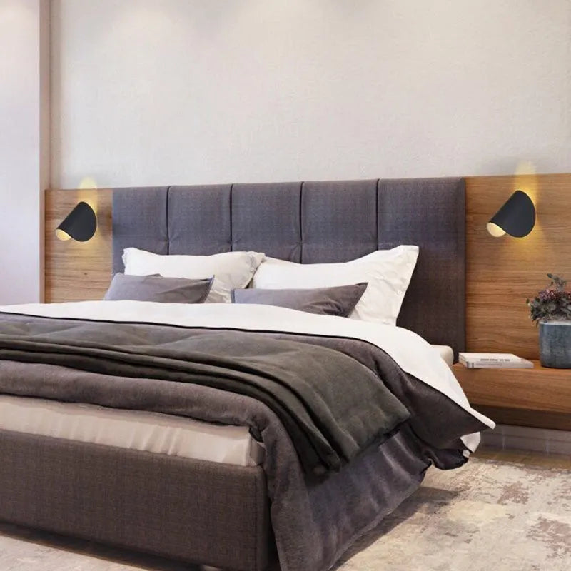 Myra LED Wall Reading Lamp 360° Rotatable, Bedside & Living Room