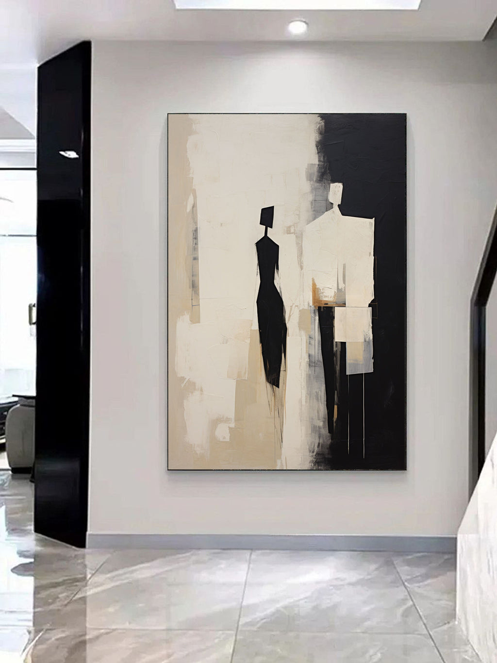 Mila Contemporary Minimalist Art
