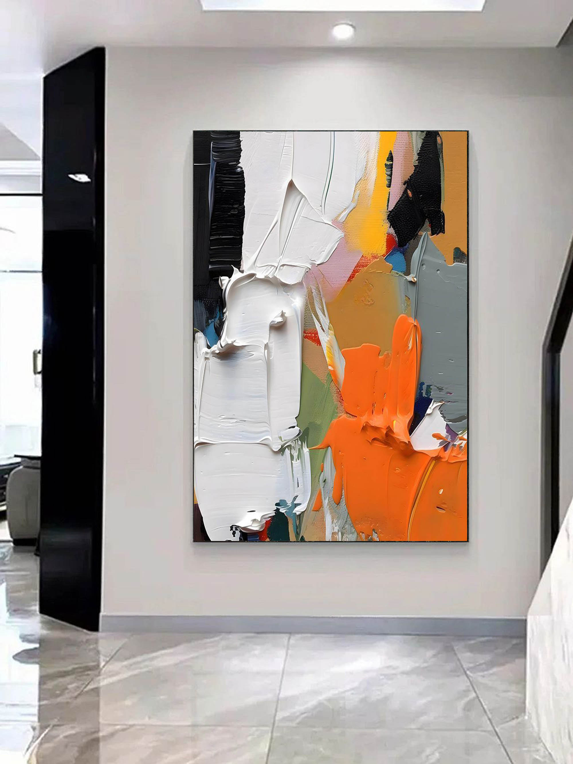Ember Colorful Painting Wall Art