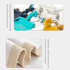 Wabi Sabi Wall Art Two Circular Texture Vertical