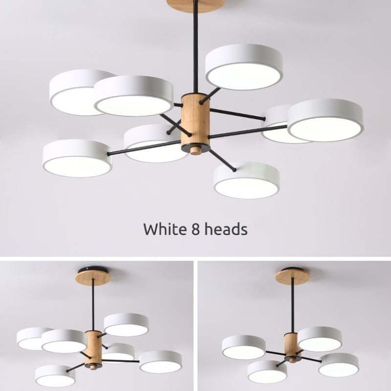 Arisha Art Deco Pendant Light, White/Green/Grey,Metal/Wood