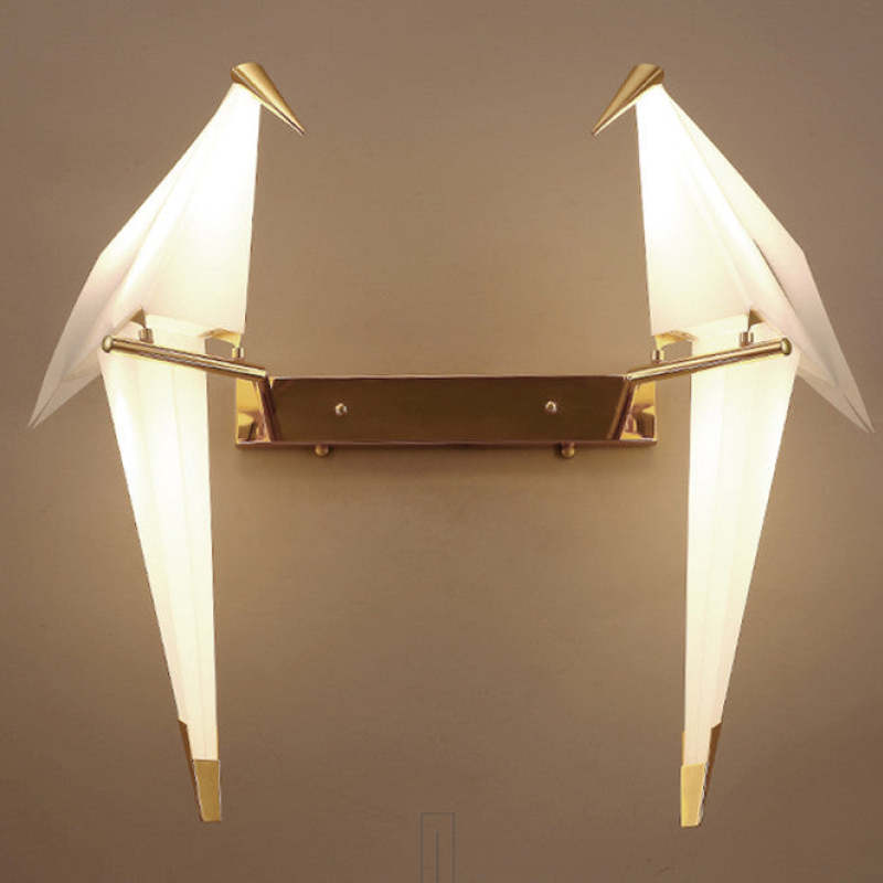 Arisha Wall Lamp Bird Vintage/Art-Deco, Metal/, Bedroom
