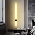 Arisha Modern Minimalist LED Wall Reading Lamp, Black