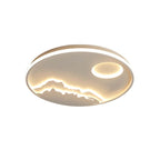 Arisha Mountain View Flush Mount Ceiling Light