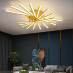 Arisha Linear Flush Mount Ceiling Light, 4 Colour