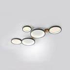 Arisha Round Flush Mount Ceiling Light 3 Colour 3/4/5/6/7 Heads