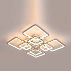 Arisha Modern Square Flush Mount Ceiling Light