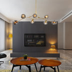 Kirae Nordic Modern Glass Pendant Light Clear Bubble