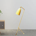 Morandi Modern Metal Cup Black Floor Lamp, Multi Colors