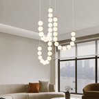 Valentina Luxury Metal Chandelier Living Room