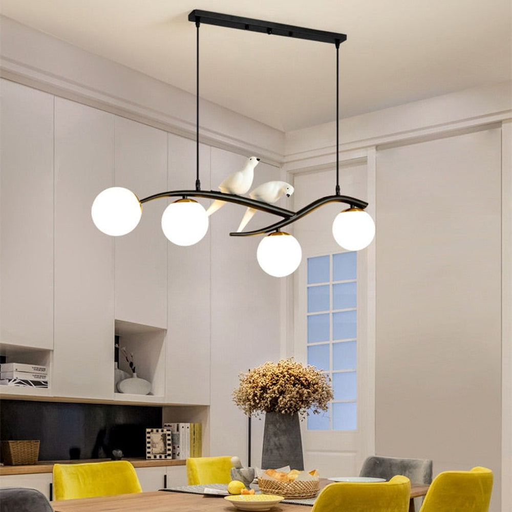 Arisha Mondern Bird Pendant Light, 2 Colour