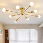 Silva Modern Simple Flush Mount Ceiling Light, 6/8/10 Heads