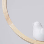 Arisha Wood Bird Aisle Pendant Light  Porch Light