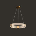 Arisha Modern Round/Oval /Metal Pendant Light, Gold