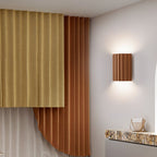 Cora Semi-cylindrical Resin Wall Lamp