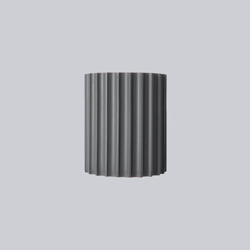 Cora Semi-cylindrical Resin Wall Lamp