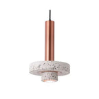 Arisha Modern LED Art Deco Colorful Pendant Light, Terrazzo