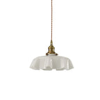 Civen Farmhouse Ruffled Pendant Light