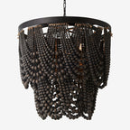 Muto Boho LED Pendant Light /Chandeliers Wood/Metal