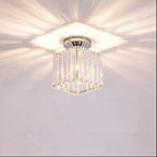 Stonel Modern Metal/Crystal Ceiling Light, 3 Colors