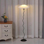 Ritta Modern Mushroom Fabric Led Floor Lamp