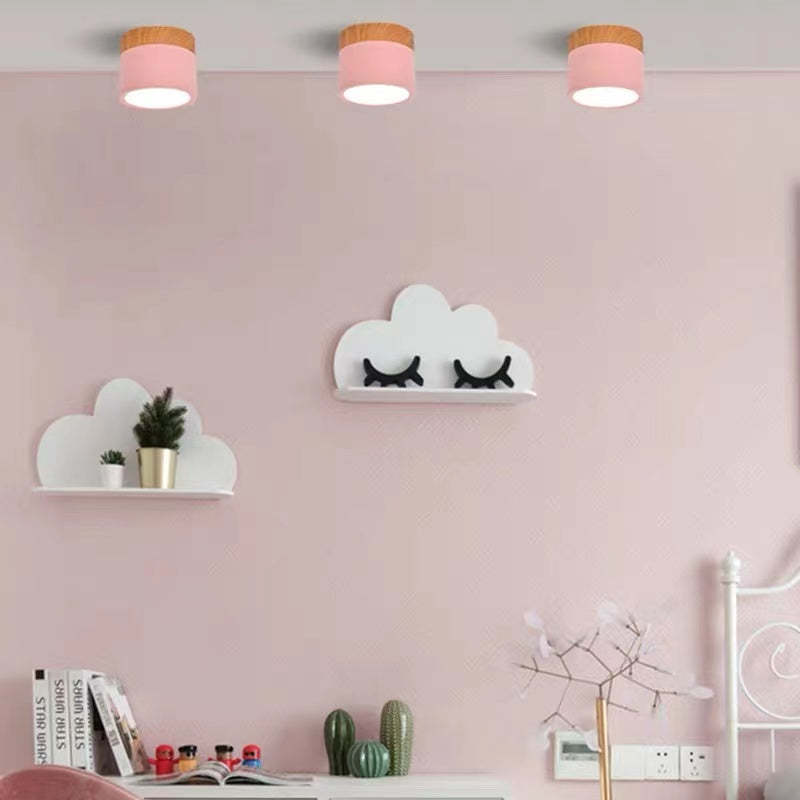 Jojo Cylindrical Flush Mount Ceiling Light
