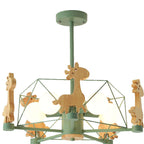Arisha Giraffes LED Flush Mount Ceiling Light