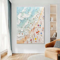Vacation Plaster Art Texture Wall Art