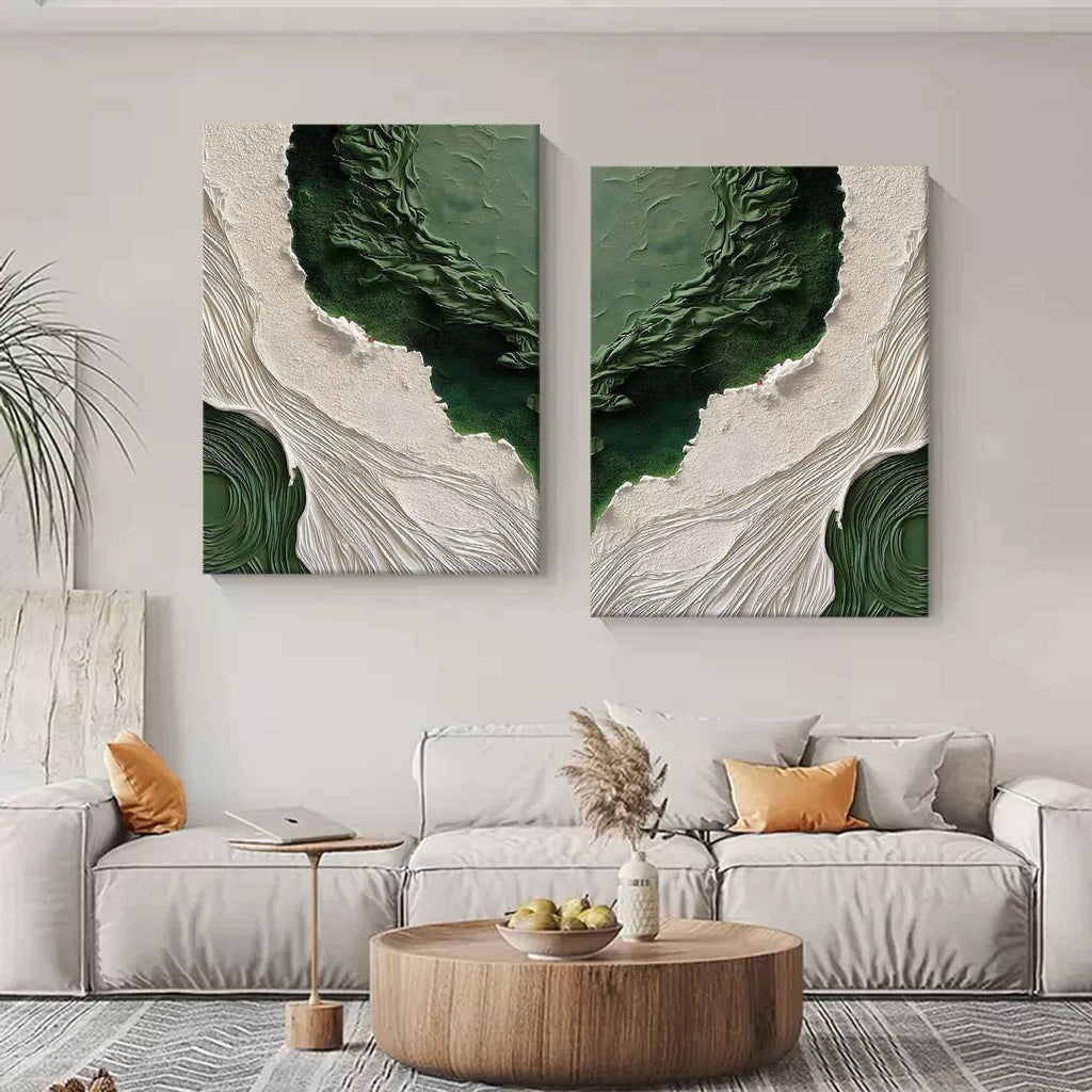 Wall Art Abstract Irregular Wavy Modern