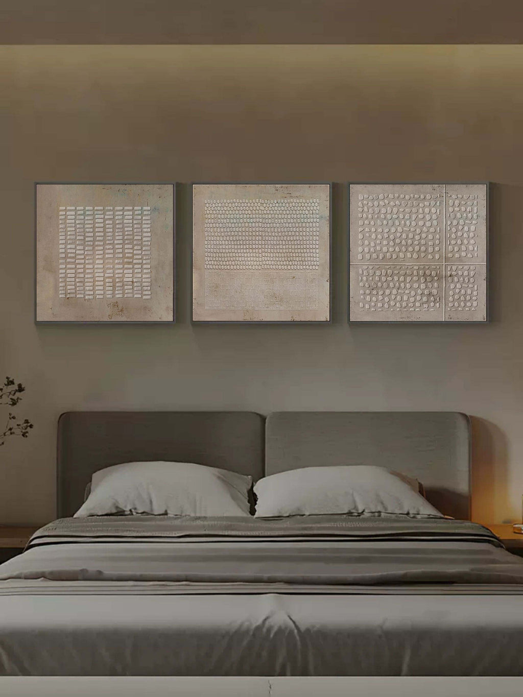 Neris Abstract Painting Set of 3