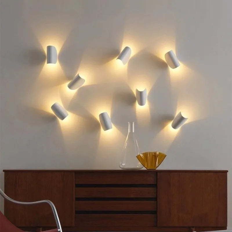 Myra LED Wall Reading Lamp 360° Rotatable, Bedside & Living Room