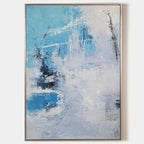 Fresh Breeze Oil Painting Hand Painted Vertical