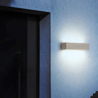 Fyra LED Outdoor Wall Lamp, Black & White