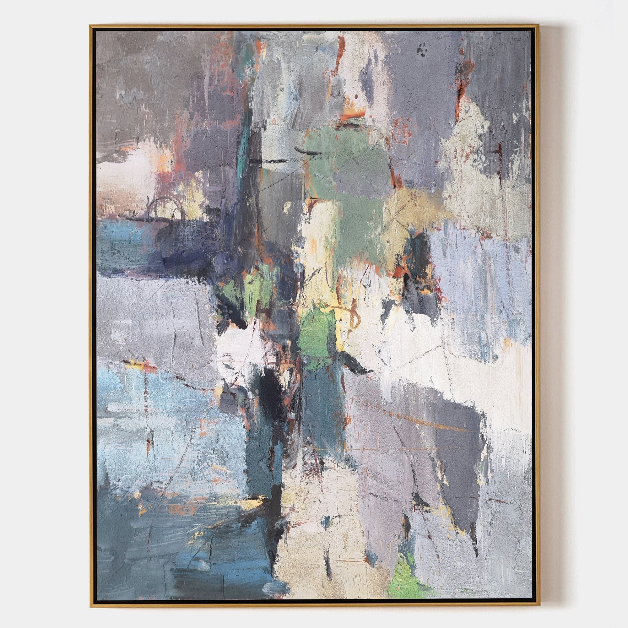 Atmospheric Abstract Landscape Painting